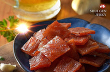 將圖片載入圖庫檢視器 【水根肉乾】蒜一口豬肉乾/150g-5包組